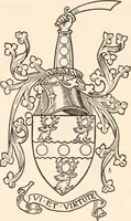 An illustration from Armorial families : a directory of gentlemen of coat-armour (1905)