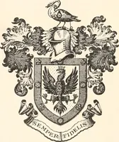 An illustration from Armorial families : a directory of gentlemen of coat-armour (1905)