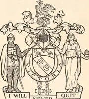 An illustration from Armorial families : a directory of gentlemen of coat-armour (1905)
