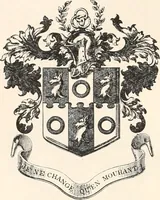 An illustration from Armorial families : a directory of gentlemen of coat-armour (1905)