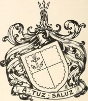 An illustration from Armorial families : a directory of gentlemen of coat-armour (1905)