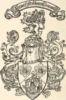 An illustration from Armorial families : a directory of gentlemen of coat-armour (1905)
