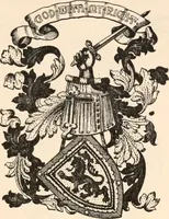 An illustration from Armorial families : a directory of gentlemen of coat-armour (1905)