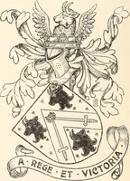 An illustration from Armorial families : a directory of gentlemen of coat-armour (1905)