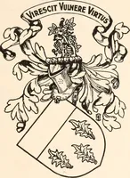 An illustration from Armorial families : a directory of gentlemen of coat-armour (1905)