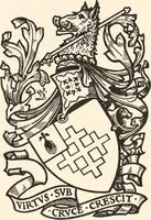 An illustration from Armorial families : a directory of gentlemen of coat-armour (1905)