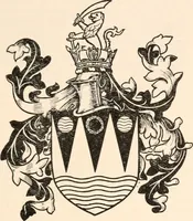 An illustration from Armorial families : a directory of gentlemen of coat-armour (1905)