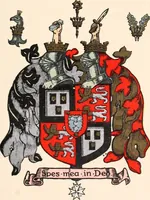 An illustration from Armorial families : a directory of gentlemen of coat-armour (1905)