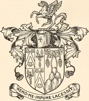 An illustration from Armorial families : a directory of gentlemen of coat-armour (1905)