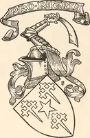 An illustration from Armorial families : a directory of gentlemen of coat-armour (1905)