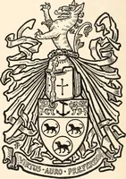 An illustration from Armorial families : a directory of gentlemen of coat-armour (1905)