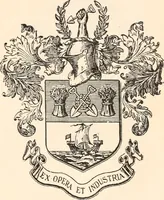 An illustration from Armorial families : a directory of gentlemen of coat-armour (1905)