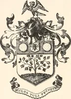 An illustration from Armorial families : a directory of gentlemen of coat-armour (1905)