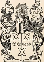 An illustration from Armorial families : a directory of gentlemen of coat-armour (1905)