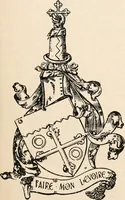An illustration from Armorial families : a directory of gentlemen of coat-armour (1905)