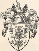 An illustration from Armorial families : a directory of gentlemen of coat-armour (1905)