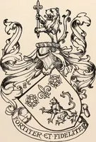 An illustration from Armorial families : a directory of gentlemen of coat-armour (1905)