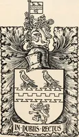 An illustration from Armorial families : a directory of gentlemen of coat-armour (1905)