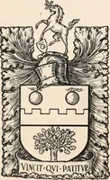 An illustration from Armorial families : a directory of gentlemen of coat-armour (1905)