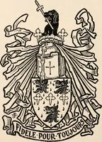 An illustration from Armorial families : a directory of gentlemen of coat-armour (1905)
