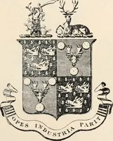An illustration from Armorial families : a directory of gentlemen of coat-armour (1905)