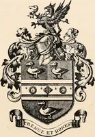 An illustration from Armorial families : a directory of gentlemen of coat-armour (1905)