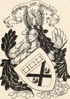 An illustration from Armorial families : a directory of gentlemen of coat-armour (1905)