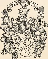 An illustration from Armorial families : a directory of gentlemen of coat-armour (1905)