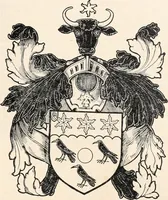 An illustration from Armorial families : a directory of gentlemen of coat-armour (1905)