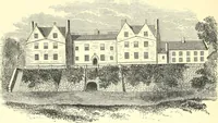 An illustration from Armorial of Jersey : being an account, heraldic and antiquarian, of its chief native families, with pedigrees, biographical notices, and illustrative data; to which are added, a brief history of heraldry, and remarks on the mediæval antiquities of the island (1859)
