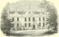 An illustration from Armorial of Jersey : being an account, heraldic and antiquarian, of its chief native families, with pedigrees, biographical notices, and illustrative data; to which are added, a brief history of heraldry, and remarks on the mediæval antiquities of the island (1859)