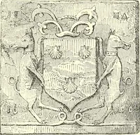 Picture 47 of 197 from Armorial of Jersey : being an account, heraldic and antiquarian, of its chief native families, with pedigrees, biographical notices, and illustrative data; to which are added, a brief history of heraldry, and remarks on the mediæval antiquities of the island (1859), leaf 166