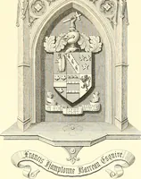 Picture 73 of 197 from Armorial of Jersey : being an account, heraldic and antiquarian, of its chief native families, with pedigrees, biographical notices, and illustrative data; to which are added, a brief history of heraldry, and remarks on the mediæval antiquities of the island (1859), leaf 246