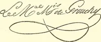 An illustration from Armorial of Jersey : being an account, heraldic and antiquarian, of its chief native families, with pedigrees, biographical notices, and illustrative data; to which are added, a brief history of heraldry, and remarks on the mediæval antiquities of the island (1859)