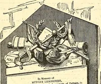 Picture 118 of 197 from Armorial of Jersey : being an account, heraldic and antiquarian, of its chief native families, with pedigrees, biographical notices, and illustrative data; to which are added, a brief history of heraldry, and remarks on the mediæval antiquities of the island (1859), leaf 364