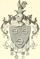 Picture 136 of 197 from Armorial of Jersey : being an account, heraldic and antiquarian, of its chief native families, with pedigrees, biographical notices, and illustrative data; to which are added, a brief history of heraldry, and remarks on the mediæval antiquities of the island (1859), leaf 412