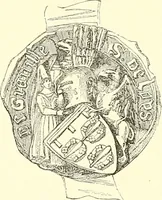 Picture 138 of 197 from Armorial of Jersey : being an account, heraldic and antiquarian, of its chief native families, with pedigrees, biographical notices, and illustrative data; to which are added, a brief history of heraldry, and remarks on the mediæval antiquities of the island (1859), leaf 414