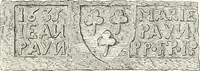 Picture 162 of 197 from Armorial of Jersey : being an account, heraldic and antiquarian, of its chief native families, with pedigrees, biographical notices, and illustrative data; to which are added, a brief history of heraldry, and remarks on the mediæval antiquities of the island (1859), leaf 493