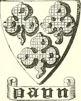 Picture 169 of 197 from Armorial of Jersey : being an account, heraldic and antiquarian, of its chief native families, with pedigrees, biographical notices, and illustrative data; to which are added, a brief history of heraldry, and remarks on the mediæval antiquities of the island (1859), leaf 505