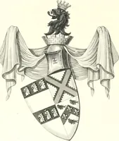 Picture 182 of 197 from Armorial of Jersey : being an account, heraldic and antiquarian, of its chief native families, with pedigrees, biographical notices, and illustrative data; to which are added, a brief history of heraldry, and remarks on the mediæval antiquities of the island (1859), leaf 541