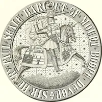 Picture 184 of 197 from Armorial of Jersey : being an account, heraldic and antiquarian, of its chief native families, with pedigrees, biographical notices, and illustrative data; to which are added, a brief history of heraldry, and remarks on the mediæval antiquities of the island (1859), leaf 550