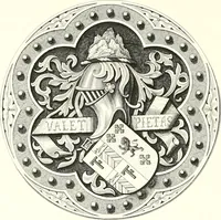 Picture 191 of 197 from Armorial of Jersey : being an account, heraldic and antiquarian, of its chief native families, with pedigrees, biographical notices, and illustrative data; to which are added, a brief history of heraldry, and remarks on the mediæval antiquities of the island (1859), leaf 577