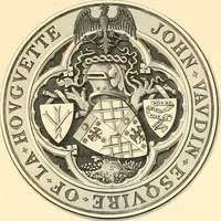 Picture 195 of 197 from Armorial of Jersey : being an account, heraldic and antiquarian, of its chief native families, with pedigrees, biographical notices, and illustrative data; to which are added, a brief history of heraldry, and remarks on the mediæval antiquities of the island (1859), leaf 588