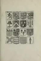 An illustration from Armorial vniuersel, contenant les armes des principales maisons, estatz, et dignitez, des plus considerables royaumes de l'Europe. Blazonnées de leurs métaux & couleurs et enrichies de leurs ornemens exterieurs (1654)
