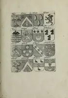 An illustration from Armorial vniuersel, contenant les armes des principales maisons, estatz, et dignitez, des plus considerables royaumes de l'Europe. Blazonnées de leurs métaux & couleurs et enrichies de leurs ornemens exterieurs (1654)