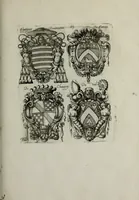 An illustration from Armorial vniuersel, contenant les armes des principales maisons, estatz, et dignitez, des plus considerables royaumes de l'Europe. Blazonnées de leurs métaux & couleurs et enrichies de leurs ornemens exterieurs (1654)
