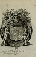 An illustration from Armorial vniuersel, contenant les armes des principales maisons, estatz, et dignitez, des plus considerables royaumes de l'Europe. Blazonnées de leurs métaux & couleurs et enrichies de leurs ornemens exterieurs (1654)