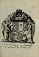 An illustration from Armorial vniuersel, contenant les armes des principales maisons, estatz, et dignitez, des plus considerables royaumes de l'Europe. Blazonnées de leurs métaux & couleurs et enrichies de leurs ornemens exterieurs (1654)
