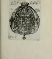 An illustration from Armorial vniuersel, contenant les armes des principales maisons, estatz, et dignitez, des plus considerables royaumes de l'Europe. Blazonnées de leurs métaux & couleurs et enrichies de leurs ornemens exterieurs (1654)