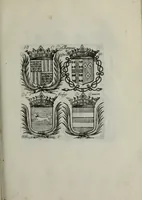 An illustration from Armorial vniuersel, contenant les armes des principales maisons, estatz, et dignitez, des plus considerables royaumes de l'Europe. Blazonnées de leurs métaux & couleurs et enrichies de leurs ornemens exterieurs (1654)